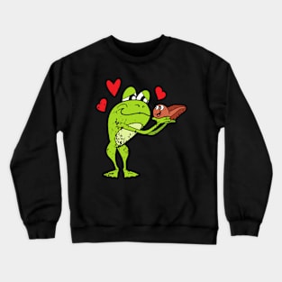 Retro Vintage Grunge Valentine's Day Crewneck Sweatshirt